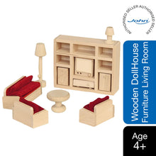 Load image into Gallery viewer, Beluga Classics Wooden Doll House Furniture Living Room