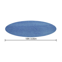 Load image into Gallery viewer, Bestway Flowclear Above Ground Fast Set 10ft Solar Swimming Pool Cover