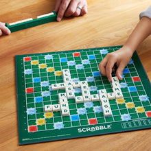 Load image into Gallery viewer, Mattel Games Scrabble Cross Word Original Word-Forming Board Game