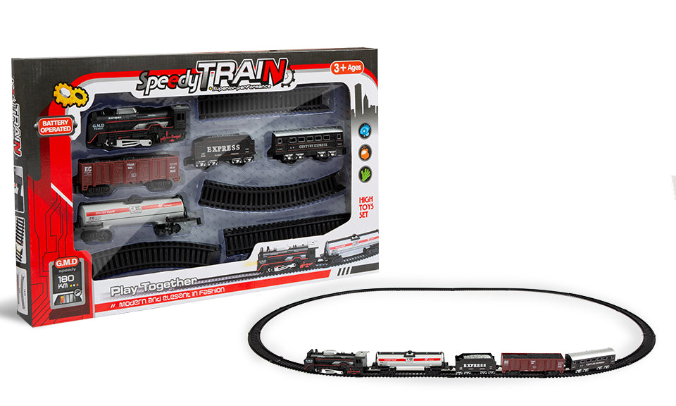 Battery Operated Train Sets 2 Assorted