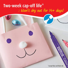 Load image into Gallery viewer, Berol Colouring Pens Felt Tip Assorted Fine Point 0.6mm Class Pack of 288