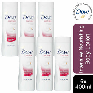 3x400ml or 6x400ml Dove Nourishment Body Lotion For All Skin Types