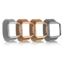 Load image into Gallery viewer, Fitbit Blaze Metal Mesh Straps with Frame, Gold/Rose Gold/Silver/Space Grey.