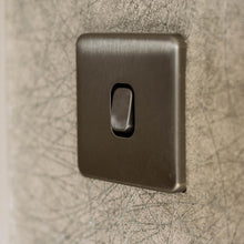 Load image into Gallery viewer, Schneider Electric Lisse 2 Way Light Switch 10AX GGBL1012BSS Stainless Steel
