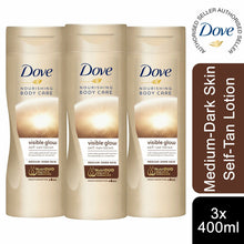 Load image into Gallery viewer, 3x400ml or 6x400ml Dove Nourishment Body Lotion For All Skin Types