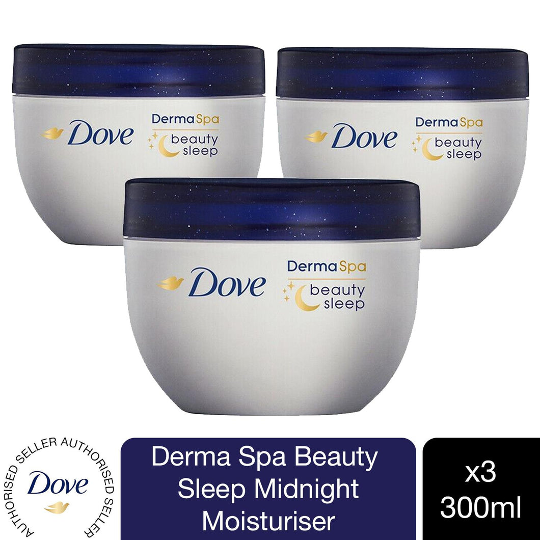 Dove Derma Spa Sleep Midnight Body Balm, 300ml, 3 Pack
