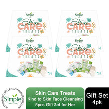 Load image into Gallery viewer, Simple Kind to Skin Face Cleansing Skin Care Treats 5pcs Gift Set For Her
