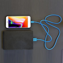 Load image into Gallery viewer, GVC USB To 8 Pin Data Cable - 1 Metre, Blue