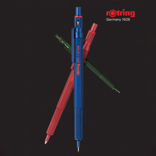 Load image into Gallery viewer, Rotring 600 Mechanical Pencil Medium Point Metallic Red 0.5 mm For School