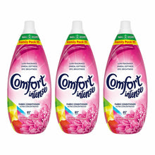 Load image into Gallery viewer, 3pk 85 Washes Comfort Intense Fuschia Passion Fabric Conditioners 900ml, Total 510W