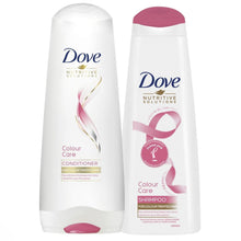 Load image into Gallery viewer, Dove Colour Care Shampoo 400ml &amp; Conditioner 350ml For Colour-Treated Hair