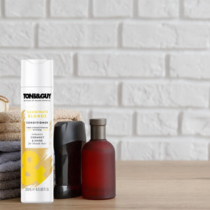 3x 250ml Toni & Guy IlluminateBlonde Conditioner for Natural or Highlighted hair