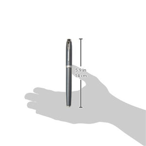 Parker IM BallPoint Pen Light Blue Grey Fine Point Black Ink Gift Box