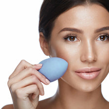Load image into Gallery viewer, 3x Envie Blending Sponge Flat Bottom For MakeUp, Highlighting &amp; Contouring-Blue