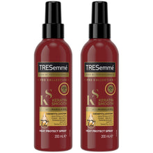 Load image into Gallery viewer, 2x or 3x 200ml Tresemme Keratin Smooth 5 in 1 Heat Protect Spray With Marula Oil