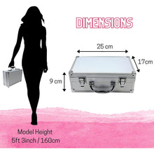 Load image into Gallery viewer, Urban Beauty Box Vanity Case Cosmetic Make Up Storage 60 Piece