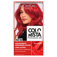 Load image into Gallery viewer, L'Oreal Paris Colorista Hair Colour 8.26 Bright Red Permanent Gel Hair Dye