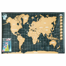 Load image into Gallery viewer, Scratch Off World Map With Scratch Pen