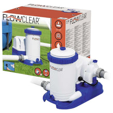 Load image into Gallery viewer, Bestway Flowclear Swimming Pool Filter Pump, 330gal, 530gal, 800gal Or 2500gal