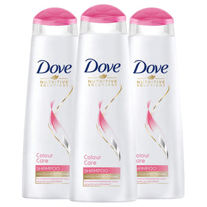 3pk of 400ml Dove Nutritive Solution Colour Care Shampoo For Colour-Treated Hair