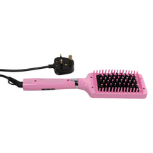 Load image into Gallery viewer, Hollywood Hair Brush Straightener with LCD Display, 1pk