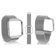 Load image into Gallery viewer, Fitbit Blaze Metal Mesh Straps with Frame, Gold/Rose Gold/Silver/Space Grey.