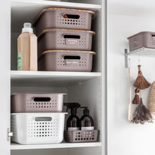 Load image into Gallery viewer, SmartStore Basket Recycled20 StorageBox 13L With Basket PlasticLid, White