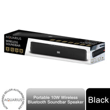 Load image into Gallery viewer, Aquarius Portable 10W Wireless Bluetooth Long-Lasting Mini Soundbar Speaker