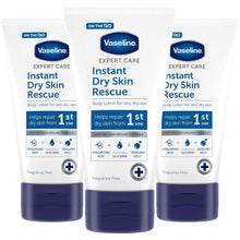 Load image into Gallery viewer, 3x or 6x of 75ml Vaseline Instant Dry Skin Rescue On the Go Body Lotion