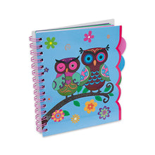 Load image into Gallery viewer, Kreative Kids Owl Notebook Set with Lipstick Pen, Art Tap &amp; Memo Pad