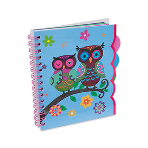 Kreative Kids Owl Notebook Set with Lipstick Pen, Art Tap & Memo Pad