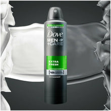 Load image into Gallery viewer, 3 Pk Dove Men+Care ExtraFresh Micro Moisture Body&amp;Face Wash 400ml + AP Deo 250ml
