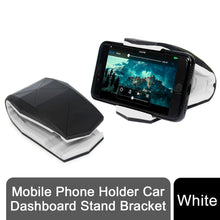 Load image into Gallery viewer, Aquarius Multi-function Crocodile Clamp Mobile Phone Holder, White