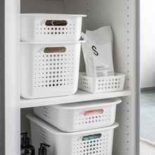 Load image into Gallery viewer, SmartStore Basket Recycled15 StorageBox 10L With Basket PlasticLid, White