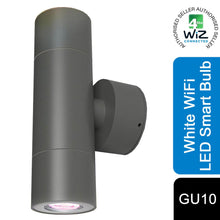 Load image into Gallery viewer, 4lite WiZ Connected Smart Bulb GU10 with Modern Outdoor up and Downlight Case
