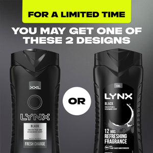 3pk of 250ml Lynx 12hrs Refreshing Fragrance Shower Gel with 100% Moisturisers