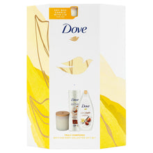 Load image into Gallery viewer, Dove Nourishing Pampering Rituals Bath &amp; Body Gift Sets with Candle for Women , 4pk