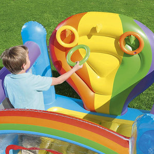 Bestway Up, In and Over Inflatable Bouncy Castle Hot Air Balloon