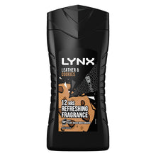 Load image into Gallery viewer, 3pk of 250ml Lynx 12hrs Refreshing Fragrance Shower Gel with 100% Moisturisers