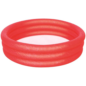 Bestway Fast Set 3 Ring Round Plastic Paddling Pool for Kids