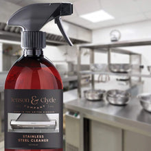 Load image into Gallery viewer, Jenson &amp; Clyde Stainless Steel Aluminium Kitchen Bathroom Cleaner Spray, 500ml