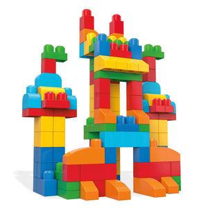 Mega Bloks First Builders Deluxe Building Construction Bag with 150 Colours