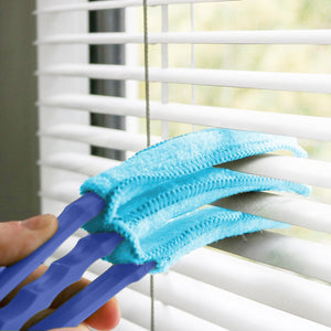 Microfibre Venetian Blind Cleaning Duster Hand-held Gadget with Unique Design