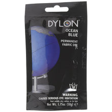 Load image into Gallery viewer, DYLON Hand Fabric Dye Sachet, Ocean Blue, 50g