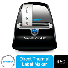 Load image into Gallery viewer, DYMO Label Writer 450 Label Printer Label Maker Direct Thermal Pc Connect, Black