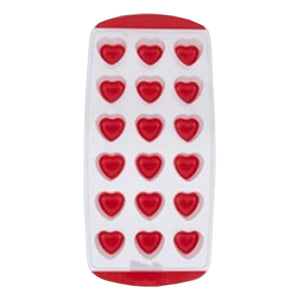 PMS Lips, Heart, Flower Shaped Novelty Ice Cube Tray, Dishwasher Safe, Assorted
