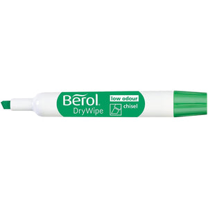 Berol Whiteboard Marker Dry Wipe Medium Chisel Tip Assorted Inks 96 Pack