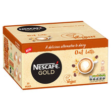 Load image into Gallery viewer, Nescafe Gold Dairy Free Vegan Instant Coffee 30 Sachets Oat Latte