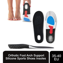 Load image into Gallery viewer, Orthotic Foot Arch Support Silicone Sports Shoes Insoles