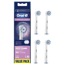 Load image into Gallery viewer, 4xOral-B FlossAction, CrossAction, 3D White or Sensi Clean Toothbrush RefillHead